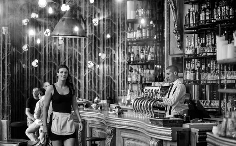 Restaurant furniture decor