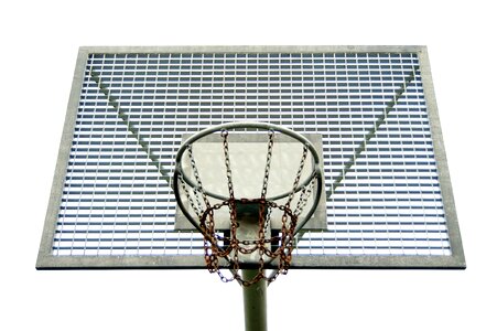 Basketball basketball court chain photo