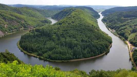 View river summer vacation