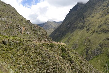 Inca trail to Machu Picchu, Cusco, Peru