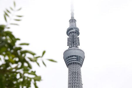 Tower Building in Japan photo