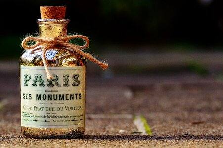 Glass glass bottle bottleneck
