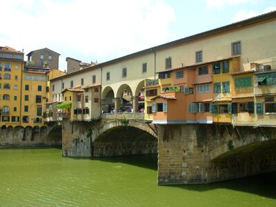 Arno ponte vecchio florence photo