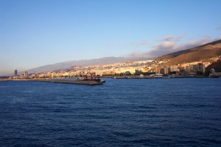 The harbor at Santa Cruz de Tenerife photo