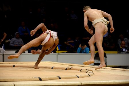 Amateur sumo wrestler