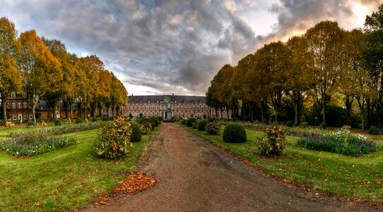 Architecture autumn castle