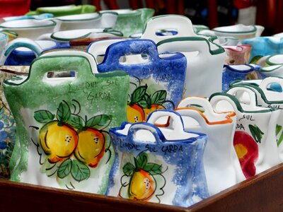 Porcelain pottery italian