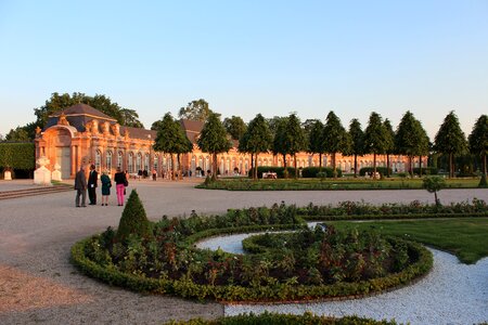Schlossgarten evening park