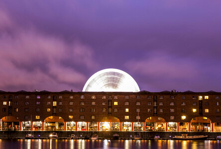 Albert Dock Building in Liverpool, England photo