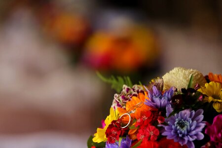 Wedding Ring bouquet flowers