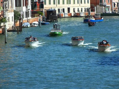 Venezia italy boats photo