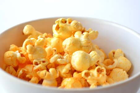 Popcorn Bowl Closeup photo