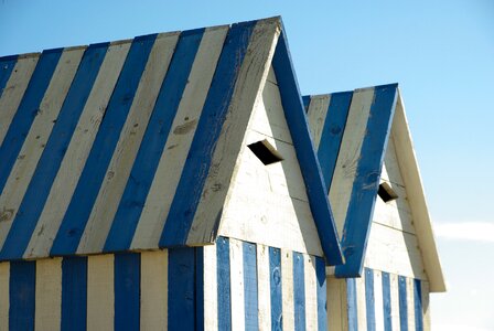 Beach cabin wood photo