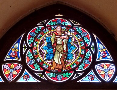 Stained glass color glass