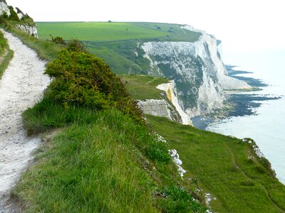 Sea coast path photo