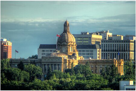 Canadian Parliament Building in Victoria British Columbia photo