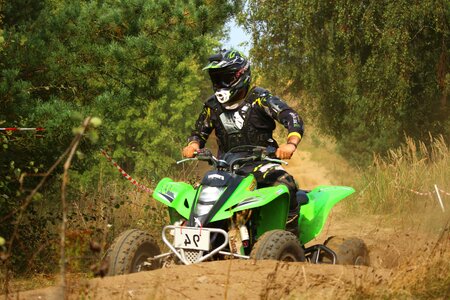 Action adventure biker