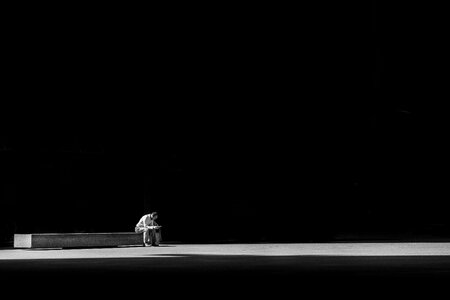 Man Alone In Darkness photo
