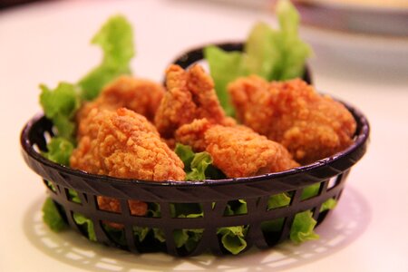 Crunchy poultry meat photo