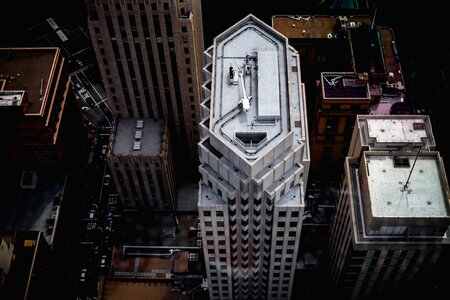 Roof above high photo