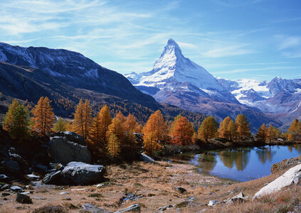 The Matterhorn in Switzerland photo