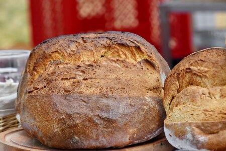 Baked Goods barley bread photo