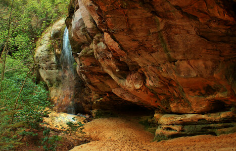 waterfall Cumberland Gap Tennessee Kentucky