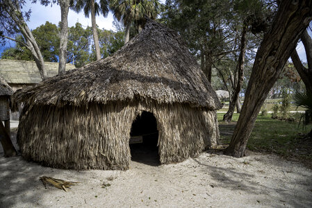 Native Hut at the Fountain of Youth photo