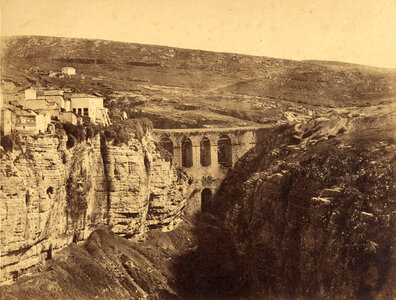 Bridge El-Kantara around Constantine, Algeria photo