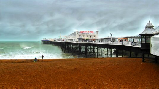 Sussex amusement brighton pier photo