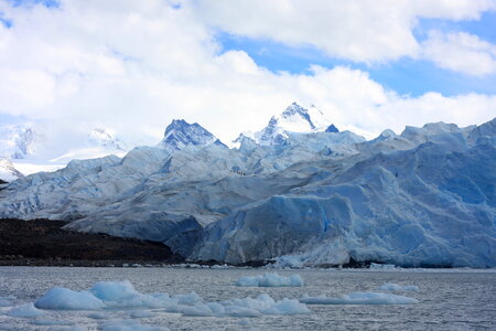 Glacier Moreno in Terra del Fuego Argentina photo