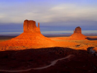 Route 66 loneliness desert photo
