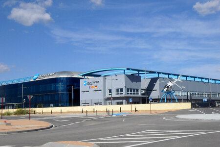 Airbus Helicopters headquarters, the world's leading Manufacturer of Helicoptuers, Albacete, Spain