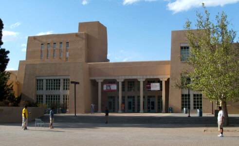 Zimmerman Library at University of New Mexico photo