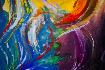 The art of abstraction painting