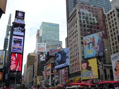 Nyc broadway time square photo