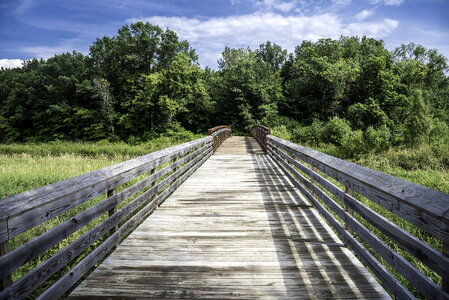 Bridge Path at Camrock County Park photo