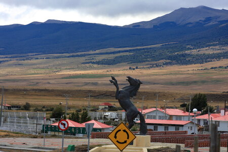 Punta Arenas cityscape,the southernmost city on earth,Chile photo