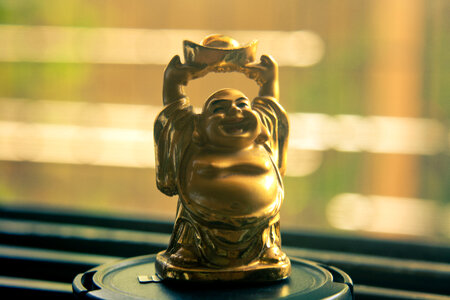 Laughing Buddha Figure photo