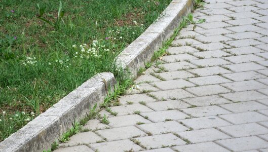 Walk grey flooring
