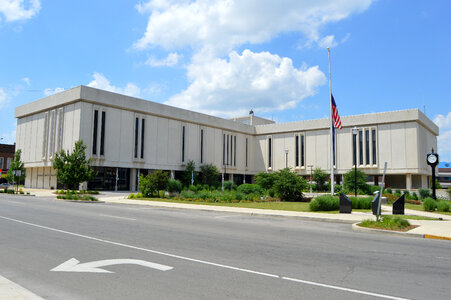 Delaware County Courthouse in Muncie, Indiana photo