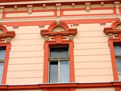Architecture window facade