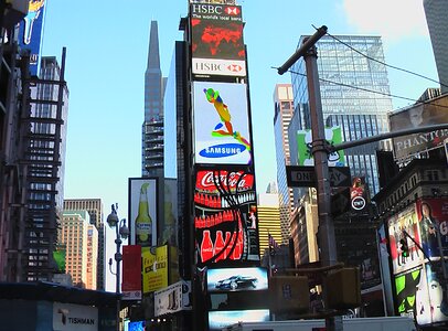 Nyc broadway time square photo