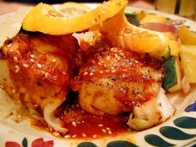 Dinner food great