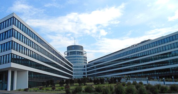 Clouds offices business photo