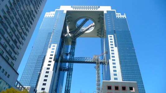 Building clouds architecture photo