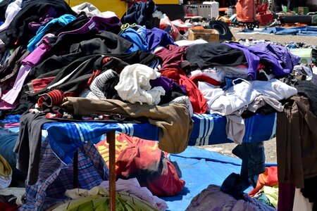 Clothes market street