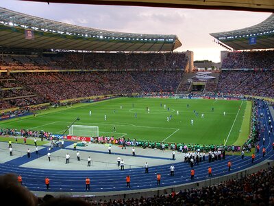 World cup final 2006 berlin olympic stadium viewers photo