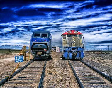 Trains locomotives railroad