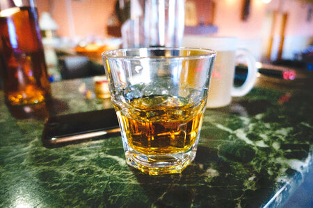 Shot of whiskey